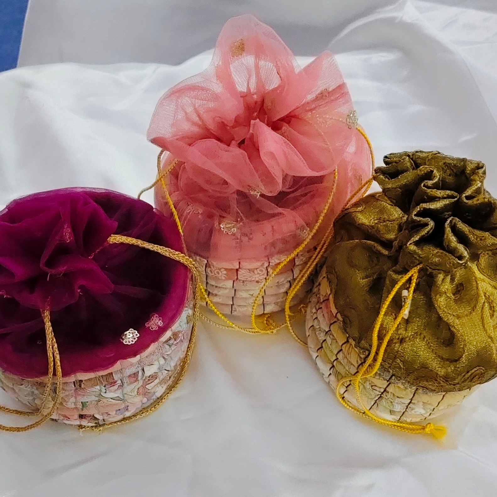 Handmade Fabric Gift Hamper Bowl